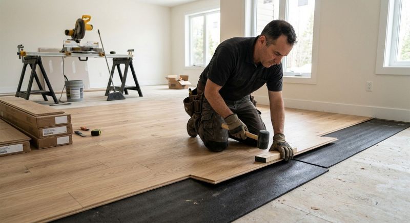 Engineered Wood Installation in New Castle, PA