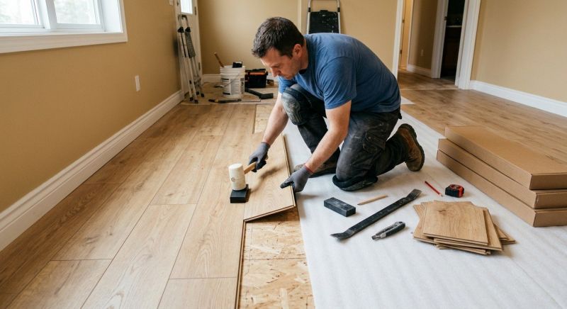 Laminate Floor Installation in Beaver Falls, PA