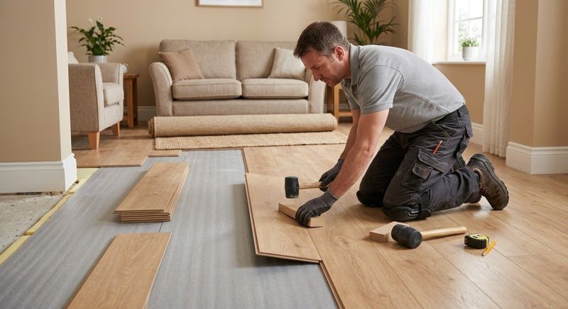 Laminate Floor Installation in Cranberry Twp, PA