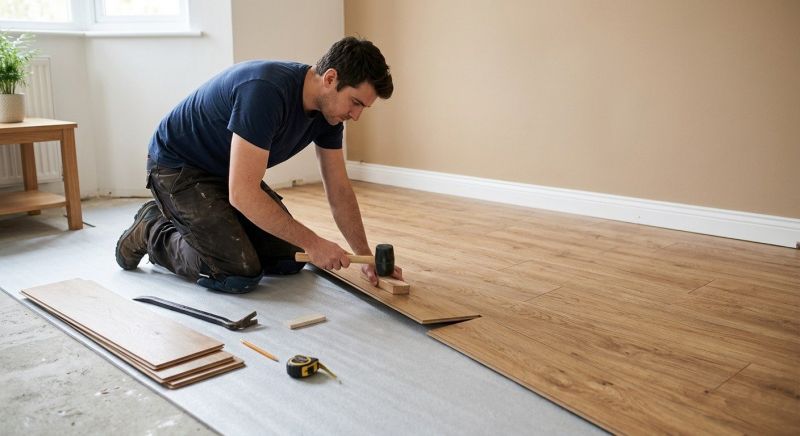 Laminate Floor Installation in Struthers, OH
