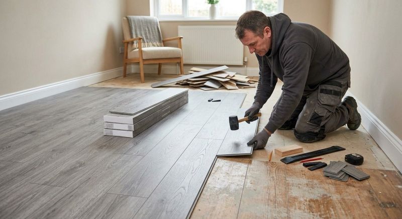 Laminate Floor Replacement in Girard, OH