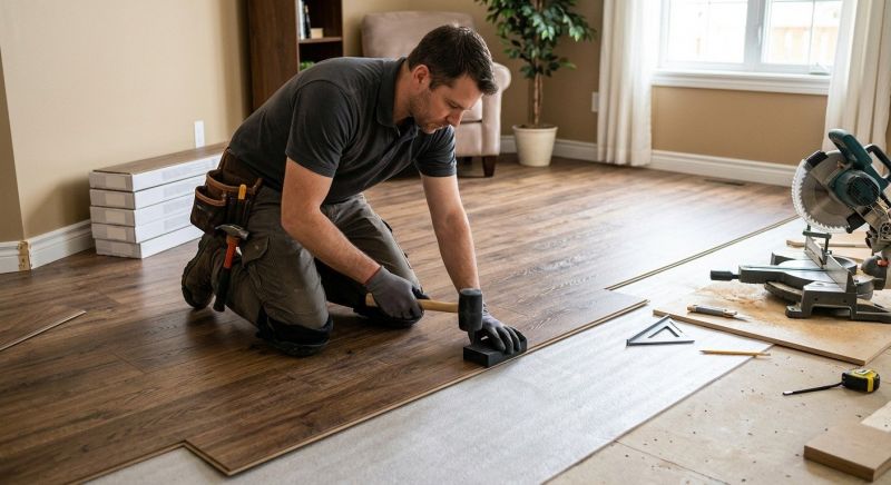 Laminate Floor Replacement in Harmony, PA