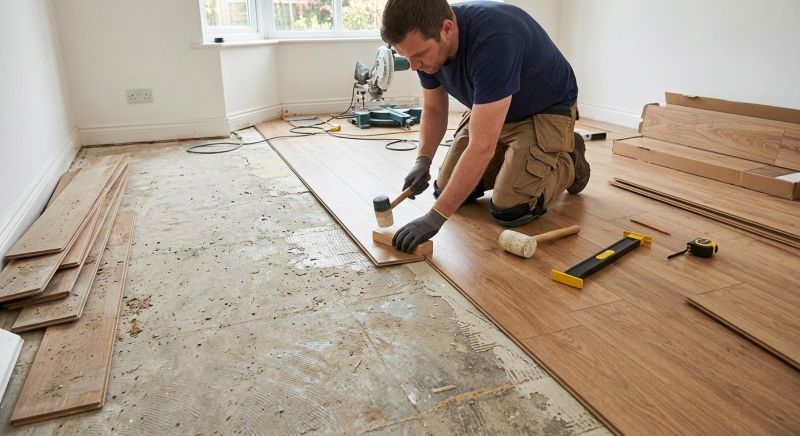 Laminate Floor Replacement in Hubbard, OH