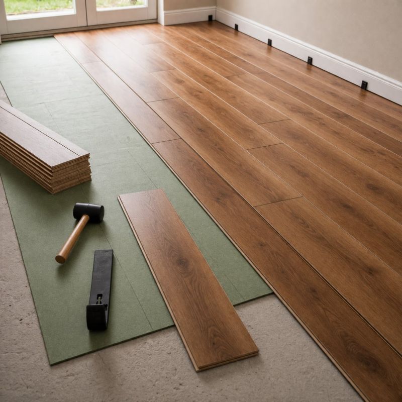 Laminate Floor Replacement in New Middletown, OH