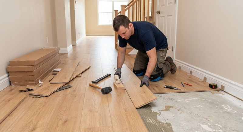 Laminate Floor Replacement in Youngstown, OH