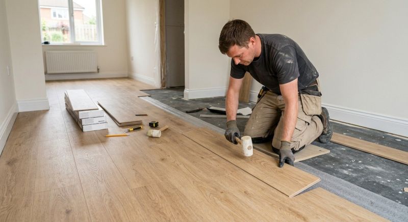 Linoleum Floor Installation in Brookfield, OH