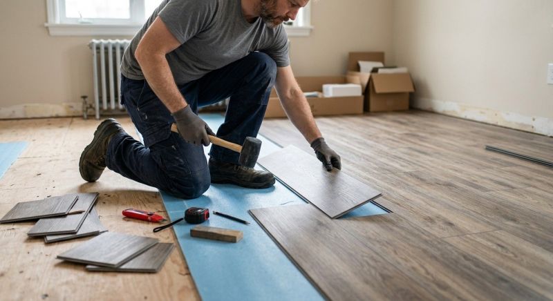 Linoleum Floor Installation in New Castle, PA