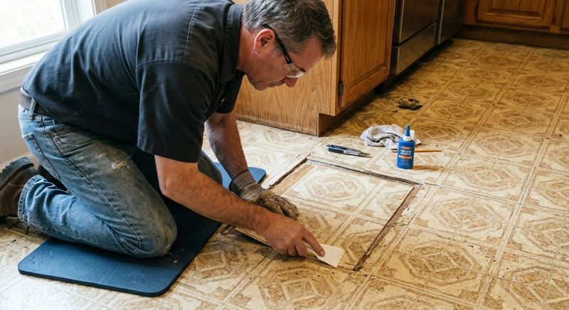 Linoleum Floor Installation in Volant, PA