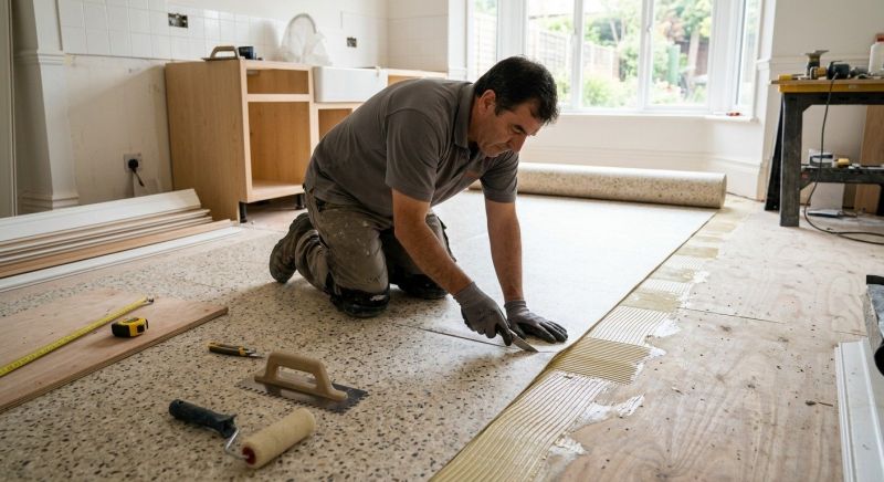 Linoleum Flooring Replacement in New Castle, PA