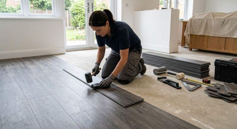 Luxury Vinyl Tile Installation in Mahoning County, OH