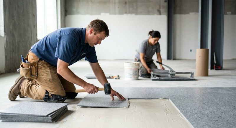 Lvt Flooring Installation in Canfield, OH