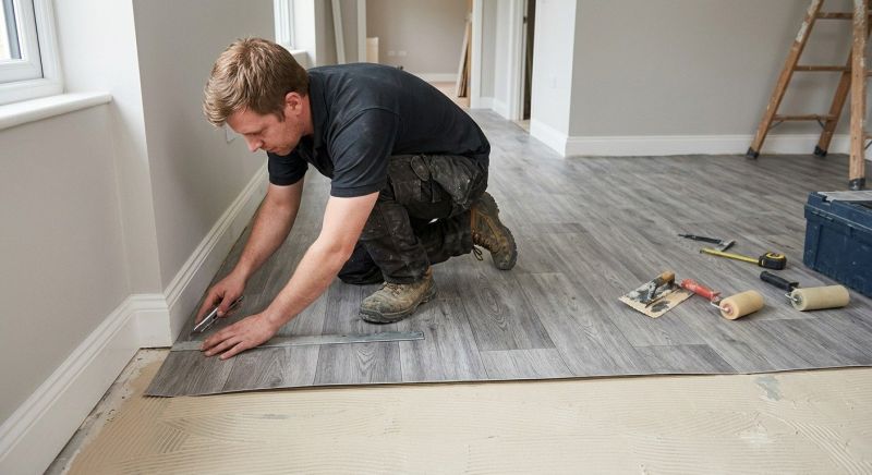 Sheet Flooring Installation in Vienna, OH