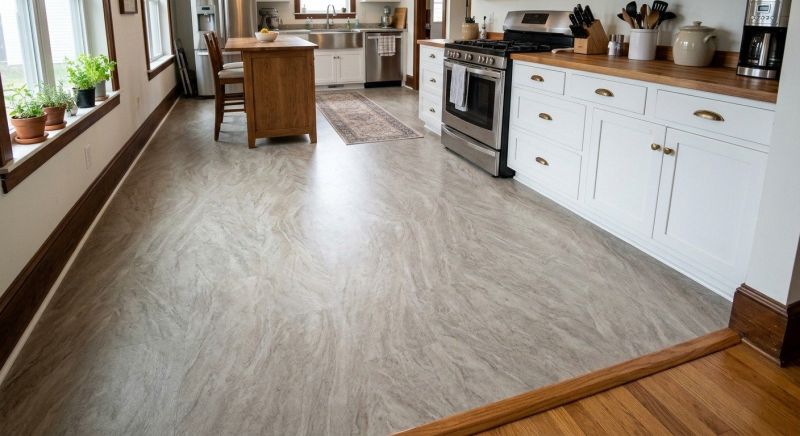 Sheet Linoleum Installation in Campbell, OH