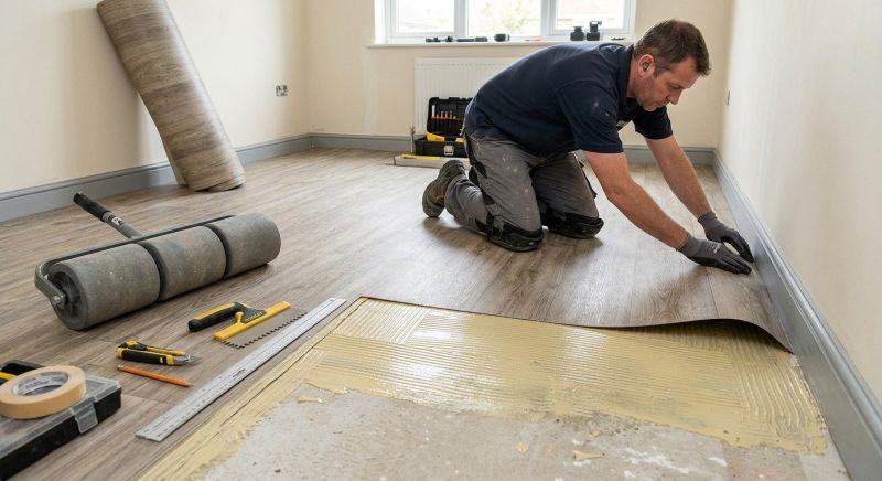 Sheet Vinyl Installation in Conway, PA
