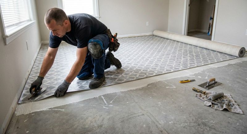 Sheet Vinyl Installation in Mahoning County, OH