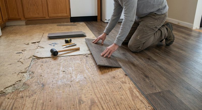 Vinyl Flooring Installation in Slippery Rock, PA
