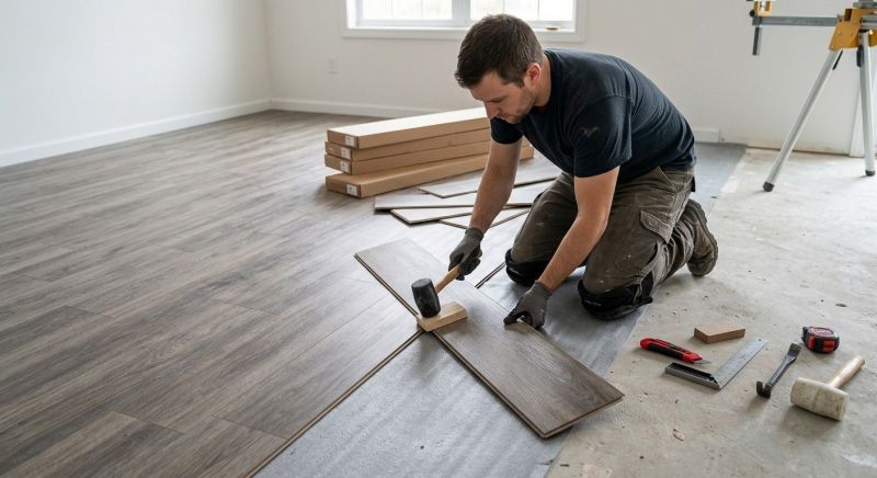Vinyl Flooring Installation in Volant, PA