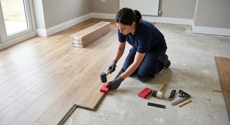 Vinyl Plank Floor Installation in New Castle, PA