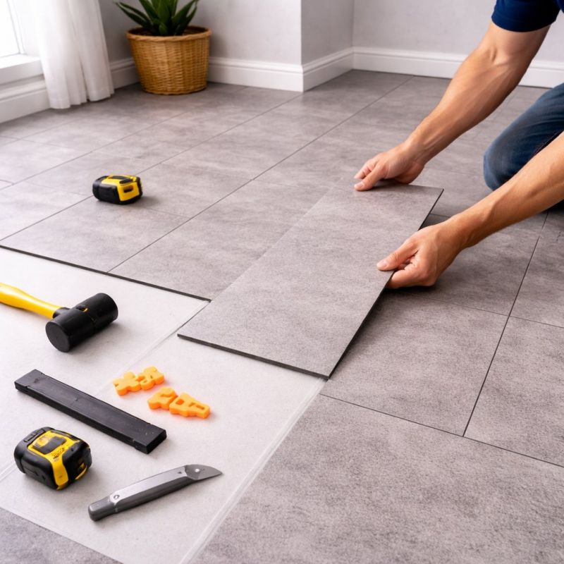 Vinyl Tile Installation in New Castle, PA