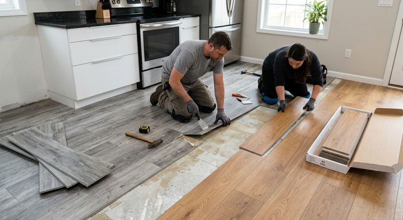 Vinyl Tile Replacement in New Castle, PA